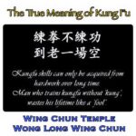 El verdadero significado del Kung Fu del diario Wing Chun de Sifu Clark Tang por WING CHUN TEMPLE