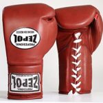Boxeo  guantes de box zepol rojo