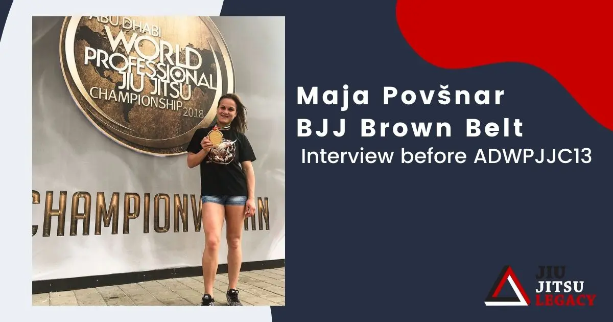 Entrevista a Maja Povšnar BJJ Brown Belt antes de ADWPJJC13