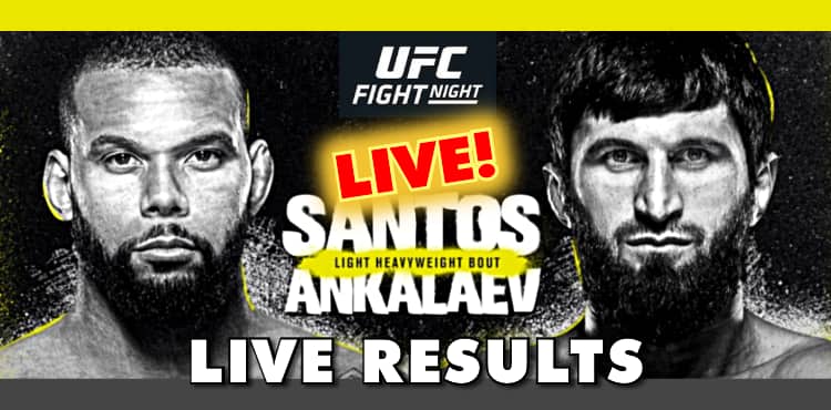 UFC Vegas 50 live results: Thiago Santos vs Magomed Ankalaev