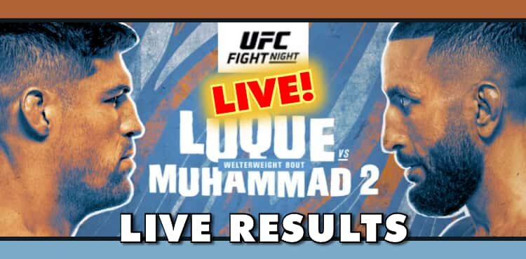Resultados en vivo de UFC Vegas 51: Vicente Luque vs Belal Muhammad