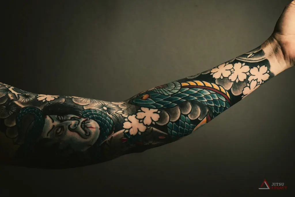 Samurai BJJ tatuaje