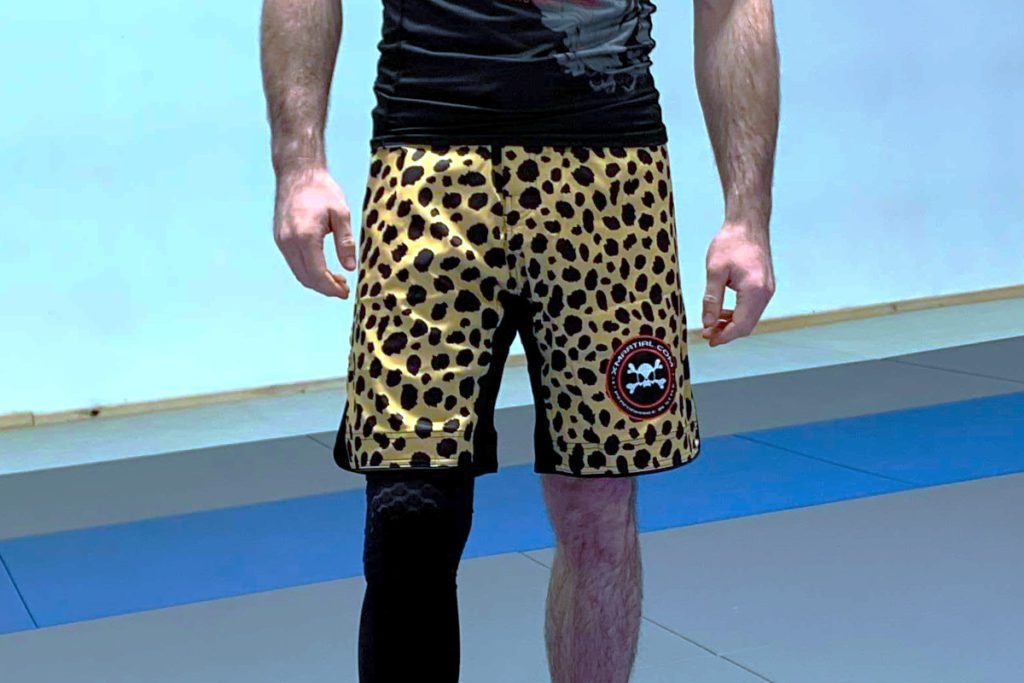 Pantalones cortos sin gi con estampado de leopardo de XMartial
