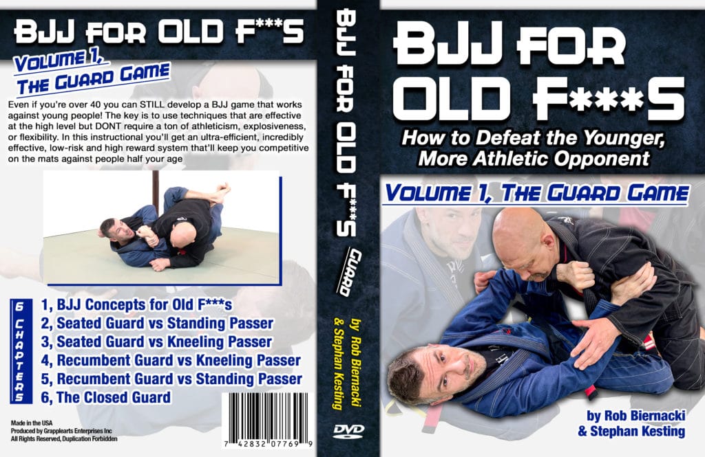 El BJJ para Old F *** s 6 Volumen Transmisión en línea y DVD instructivo