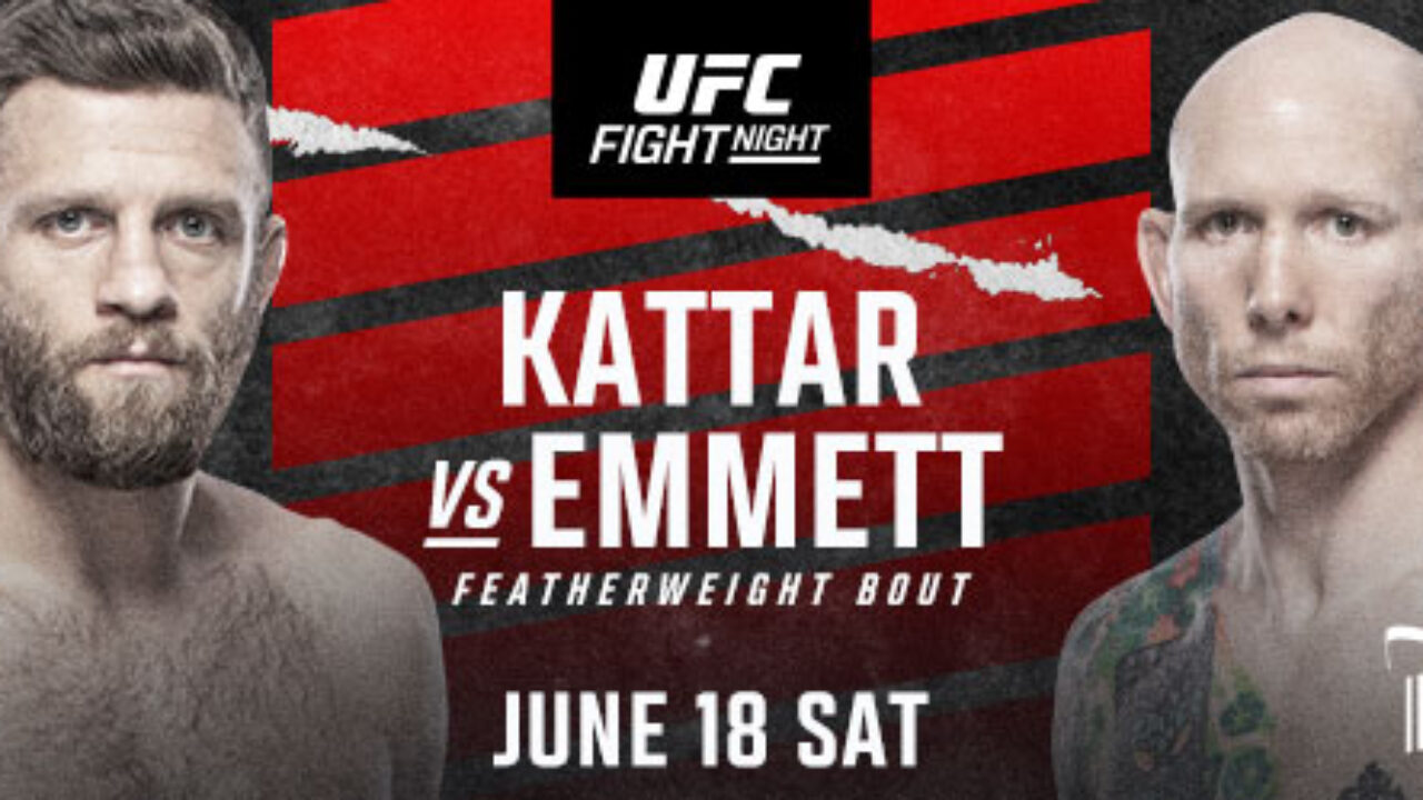 Calvin Kattar-Josh Emmett encabezan UFC Fight Night en junio